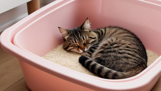 My Cat's Sleeping in the Litter Box! Is This Normal (and What Should I Do)?