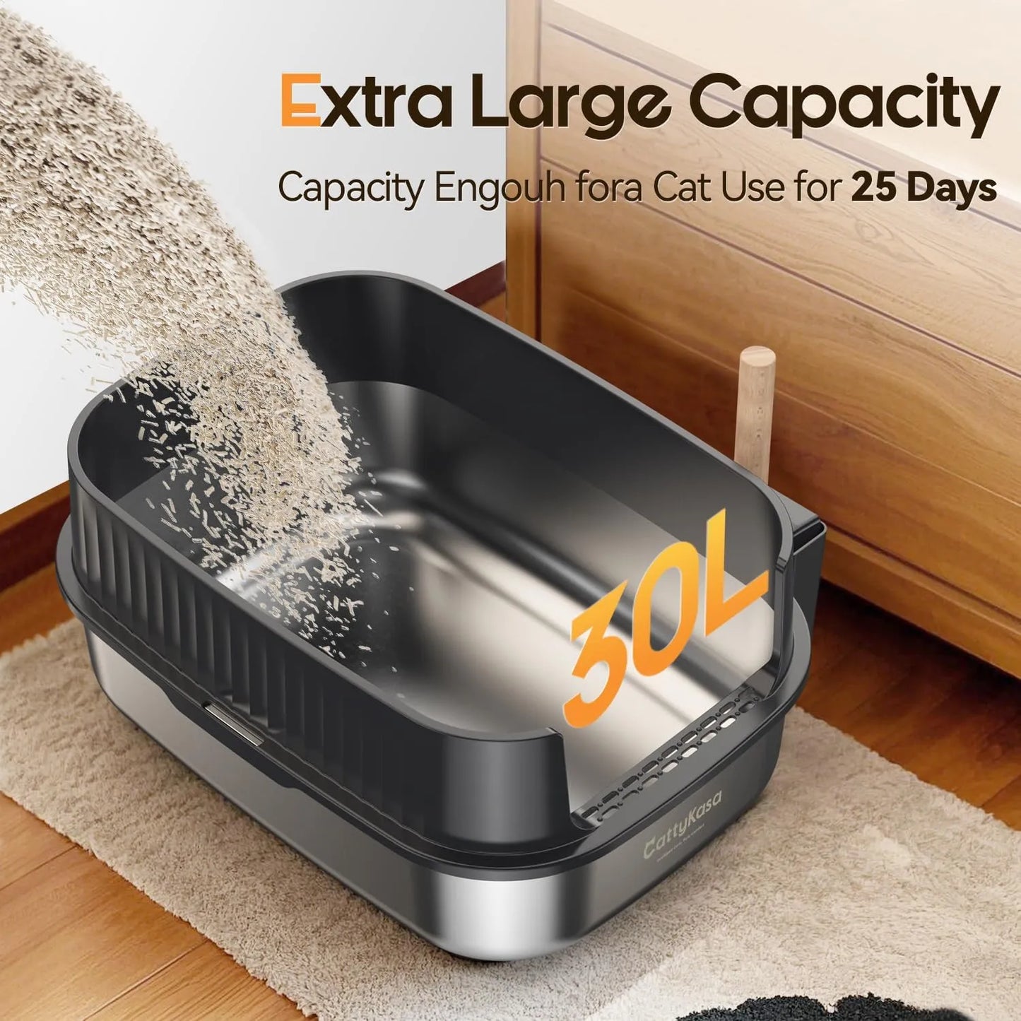 Large Cat Litter Box