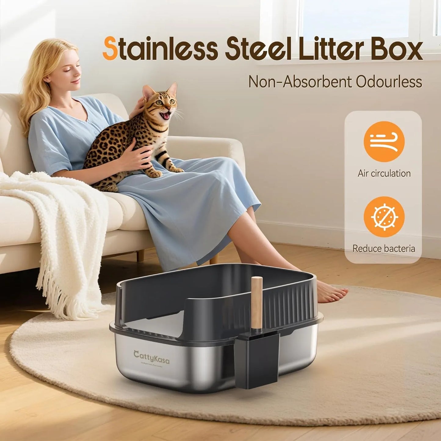 Large Cat Litter Box