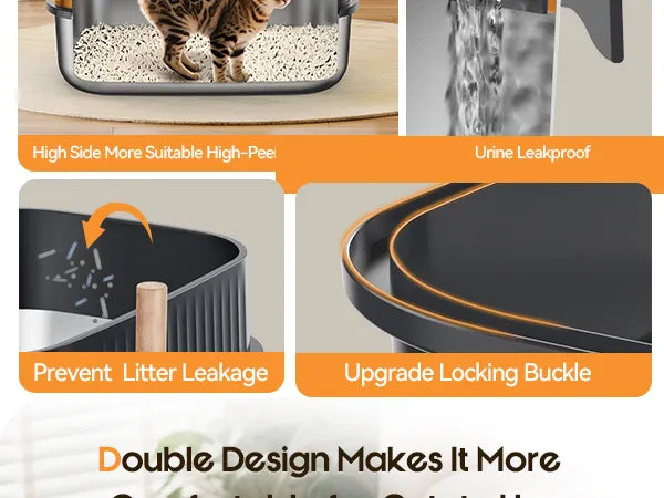 Odor-Control Litter Box product details