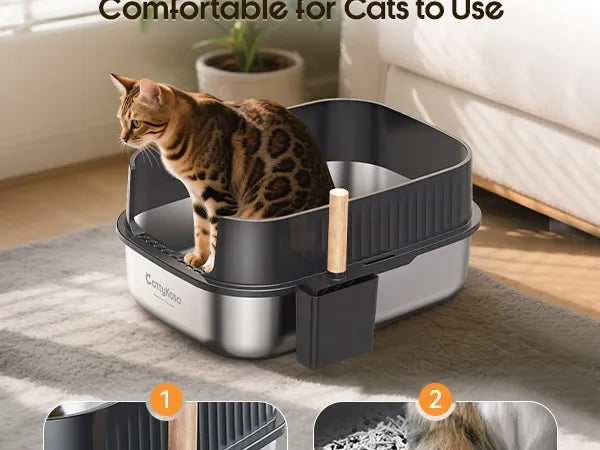 Odor-Control Litter Box product details