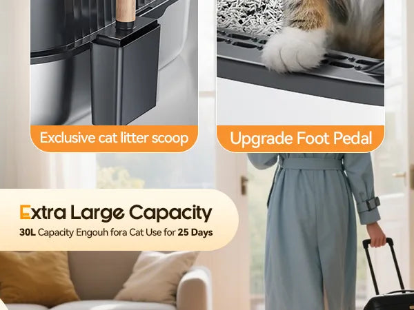 Odor-Control Litter Box product details
