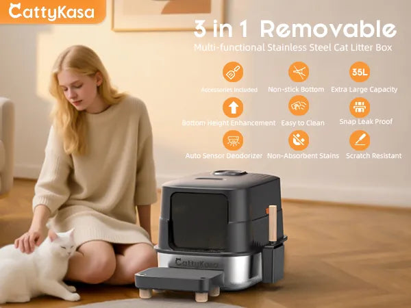Odor-Control Litter Box product details